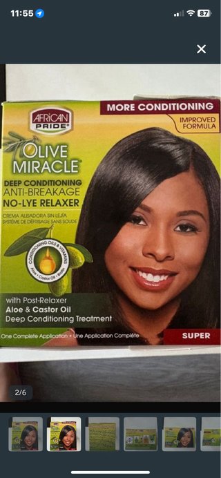 African Pride Olive Miracle Kit Alisador