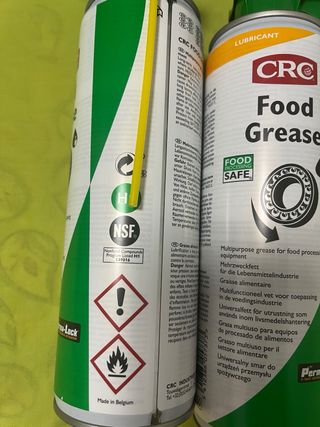 CRC Food Grease Lubricante 2 latas