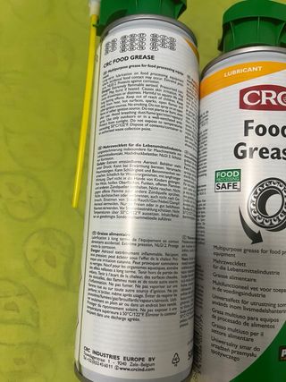 CRC Food Grease Lubricante 2 latas