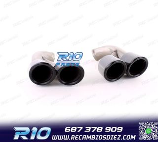 COLAS ESCAPE PORSCHE CAYENNE 92A 14-17 LOOK GTS NEGRO