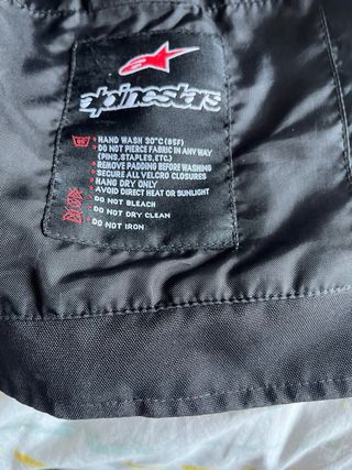 Chaqueta Alpinestars Talla XL con protecciones