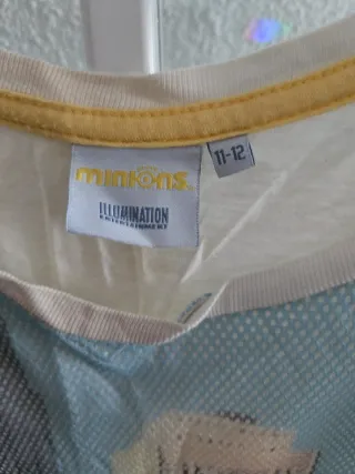 Camiseta tirantes Minions 11/12 años