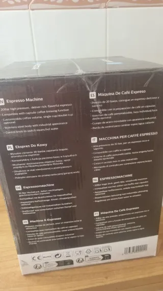 Cafetera Expreso Aigostar 1400W