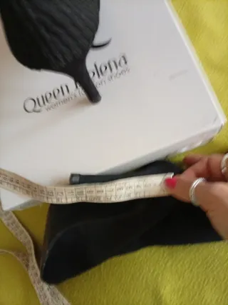 Stivaletti neri tacco alto stretch e camoscio