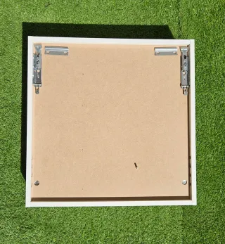 Armario de baño blanco