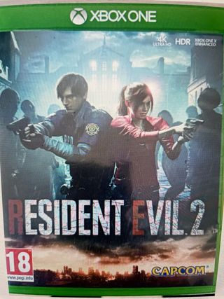 Resident Evil 2 remake Xbox One Capcom