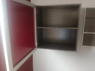 Muebles de salón madera y cristal