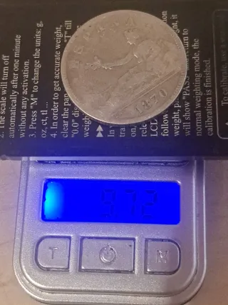 Monedas antiguas España 2 Pesetas 1869 y 1870