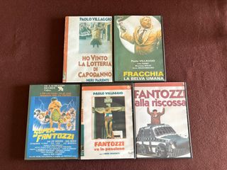 Collezione 4 DVD Fantozzi Paolo Villaggio