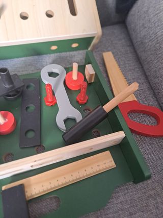Juego de construcción madera Montessori