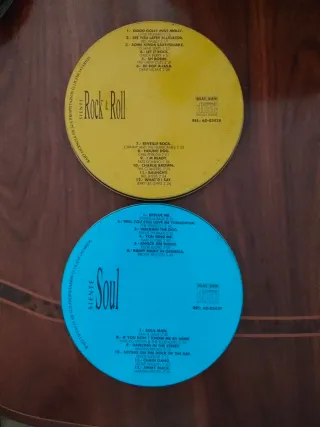 4 Discos Grandes Éxitos Musicales