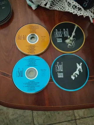 4 Discos Grandes Éxitos Musicales