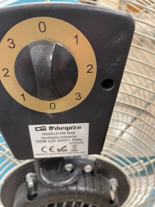 Ventilador Industrial Azul Blanco Orbegozo Pw1546
