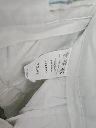 Pantaloni uomo SQUAD Tg 42 ghiaccio