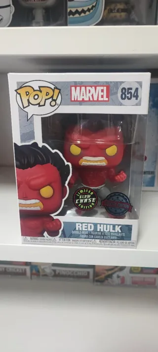 Funko Pop! Red Hulk Marvel 854 Chase Edition