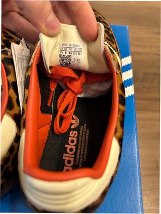 Adidas Samba OG Leopardo Rojo Talla 41