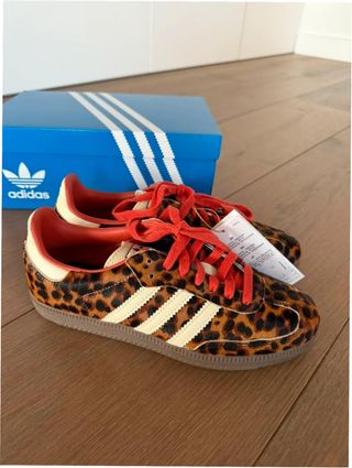 Adidas Samba OG Leopardo Rojo Talla 37