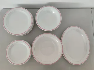 Servicio de mesa Quadrifoglio 20 piezas