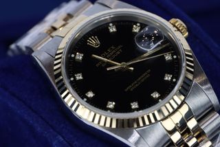 Rolex Datejust 36 16233 Negro Diamantes