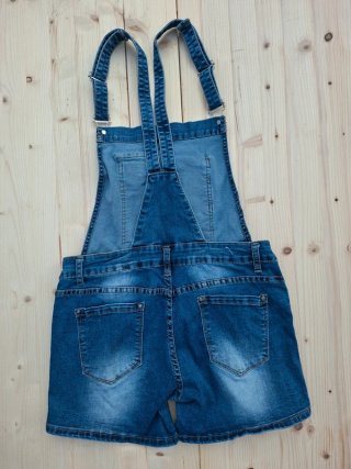 Salopette jeans donna taglia 46/XL