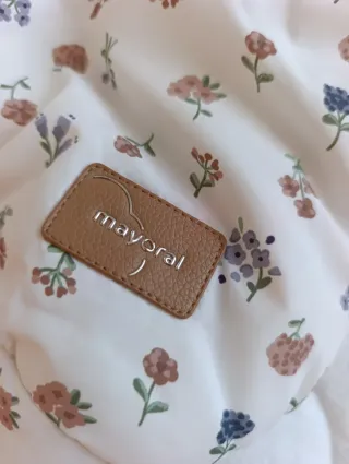 Saco para carrito de bebé con estampado floral