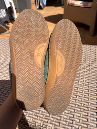 Bamba Zapatillas Verde y Rosa