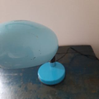Lampada Space Age anni '70 blu