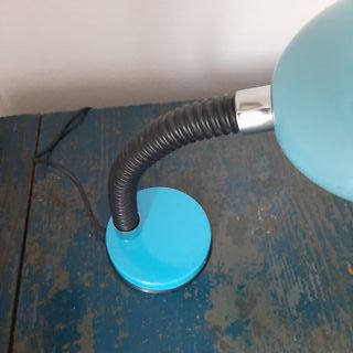 Lampada Space Age anni '70 blu