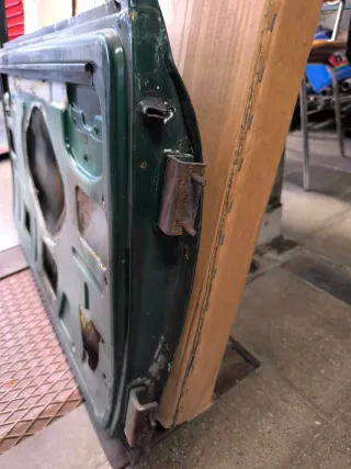 Puerta izquierda Mini , Mini Rover Verde