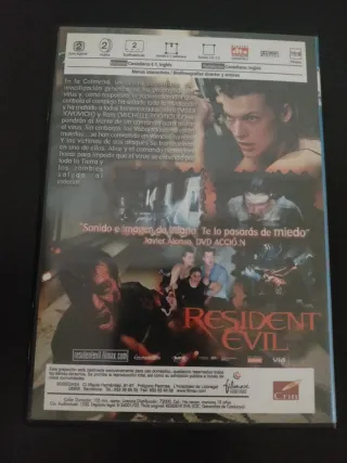 Resident Evil 1 y 2 DVD (Español)
