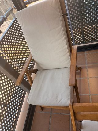 2 Sillas Reclinables Ikea Nammaro + Cojines