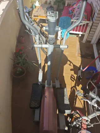 Bicicleta Elíptica. Sin pantalla.