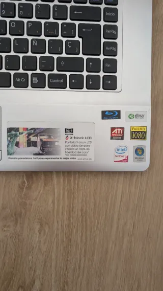 Portátil Sony VAIO Plata