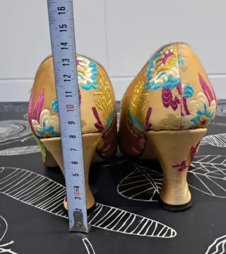 Zapatos Fallera Tacón Alto T39