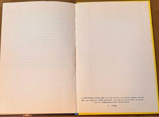 Libro: “La bóveda invisible" Philippe Ebly.