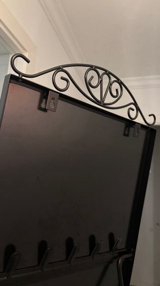 Espejo de pie o pared negro