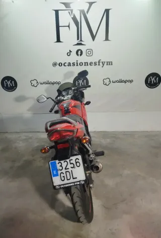 HONDA CBR125R 2008 ROJA