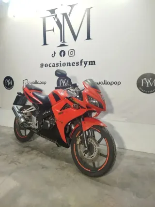 HONDA CBR125R 2008 ROJA
