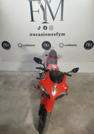 HONDA CBR125R 2008 ROJA