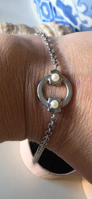 Pulsera de tous de plata