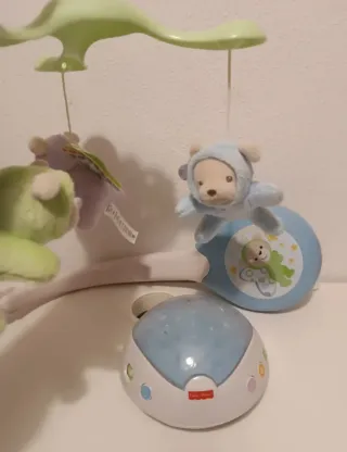 Móvil Cuna Proyector Estrellas Fisher Price