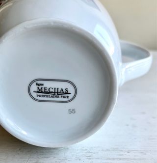 Jarra Porcelana Fina Ligne Mejias 23 cm A Estrenar