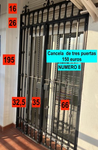 Rejas de hierro forjado