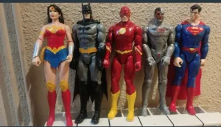 Lote 6 Figuras Superhéroes DC Comics Grandes