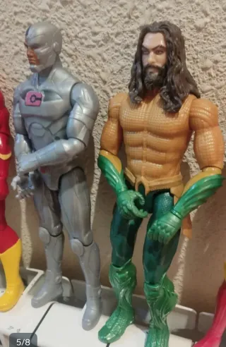 Lote 6 Figuras Superhéroes DC Comics Grandes
