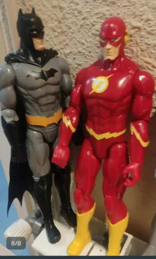 Lote 6 Figuras Superhéroes DC Comics Grandes