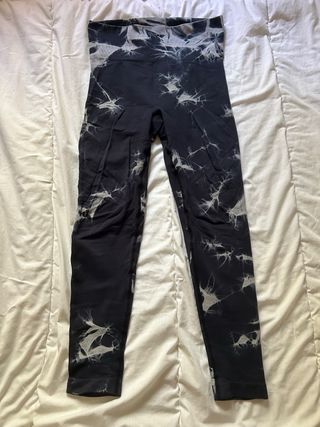 Confezione di 2 leggings da palestra stampati