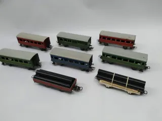 Lote Vagones tren antiguo Payá Correos  Años 50/60