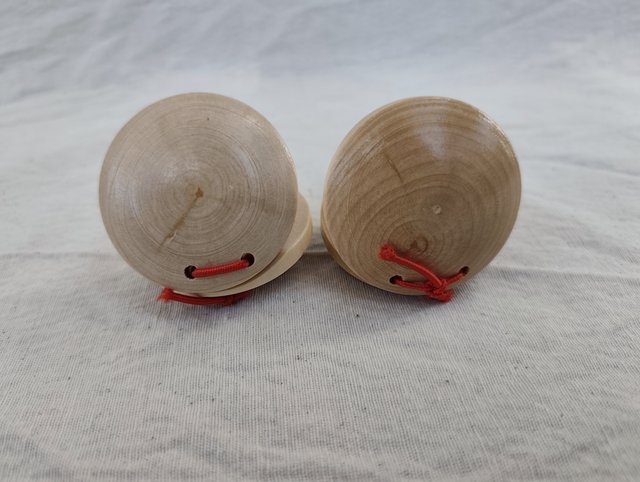 Pack de castañuelas infantiles de madera - Nuevas
