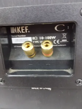 Altavoces KEF C1 Negros